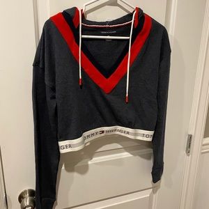 NWT Tommy Hilfiger Cropped Sweater